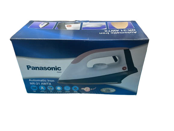 🔥 Panasonic Automatic Dry Iron – নিখুঁত আয়রনিং, শক্তিশালী হিট ও দীর্ঘস্থায়ী ব্যবহার