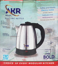 🔥 AKR Nexa Stainless Steel Electric Kettle 2.0L ⚡ | 1500W High Power | 🛡️ Auto Shut-Off & Boil-Dry Protection